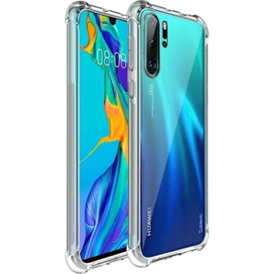 Huawei P40 Lite Anti Crash Darbeye Dayanıklı Şeffaf Silikon Kılıf