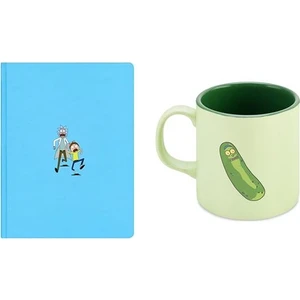 Rick And Morty Haftalık Süresiz Ajanda ve Pickle Rick / Rick & Morty Mug
