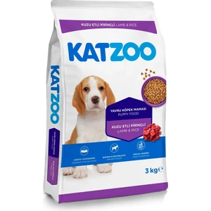 Kuzu Etli Pirinçli Yavru Köpek Maması 3 kg