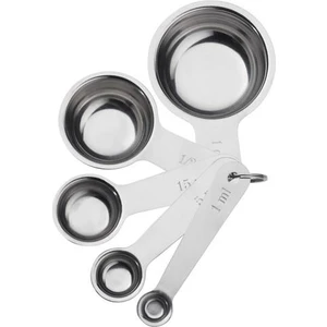 IKEA 5 Li Metal Ölçek Meridyendukkan Paslanmaz Çelik Pratik Mutfak Gereçleri