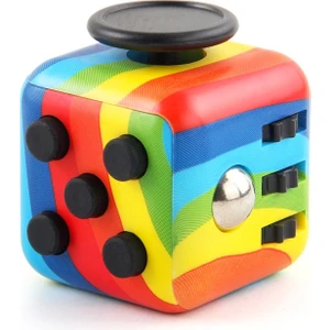 3 Pcs Cube Decompression Yetişkinler ve Çocuklar Için Sınırsız Zar Havalandırma Oyuncakları, Renk: Gökkuşağı Renk(Yurt Dışından)