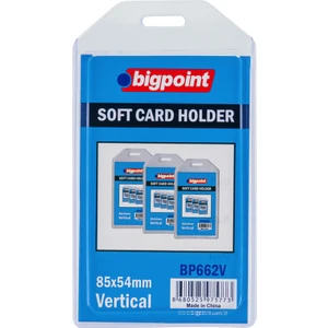 Bp Kart Kabı Soft Dikey Şeffaf 54X85MM
