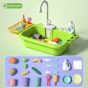 Prodigy Toy Modern Lavabo Fıskiyeli Mutfak Oyuncak Seti (Yurt Dışından)