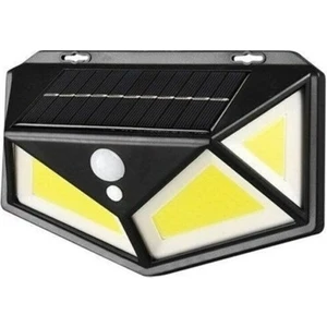 114 Ledli Solar Güneş Enerjili Bahçe Aydınlatması Hareket Sensörlü Lamba 3 Modlu Cob LED