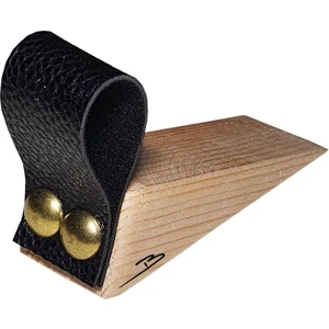 Barış Dizayn Premium Siyah Deri Kapı Altlığı Kapı Stoperi Stopper Kapı Durdurucu (5li Paket)