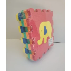 Sun Ta Toys Eva Hayvanlar 10 Parça Puzzle Oyun Matı