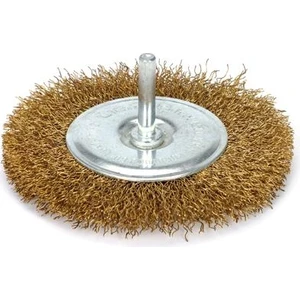 Pimli Telli Fırça Hobi Tel Fırça  Daire FIRÇA-63MM