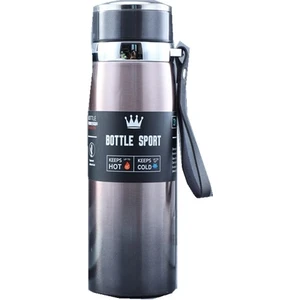 Universal955 316 Paslanmaz Çelik Vakum Kupaları, Kapasite: 800 ml (Gradyan Gri)