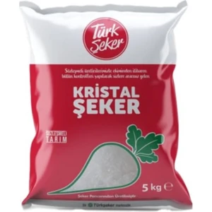 Türk Şeker Kristal Toz Şeker 5 kg