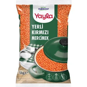 Yerli Kırmızı Mercimek 5 kg