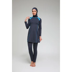 Kadın Likralı Uzun Kollu Tam Kapalı Tesettür Mayo S9604 - 9605