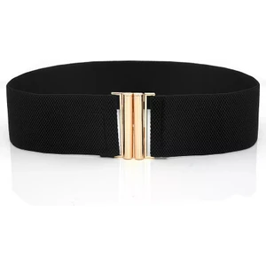 Brand & Belt Gold Tokalı  Lastikli Kemer