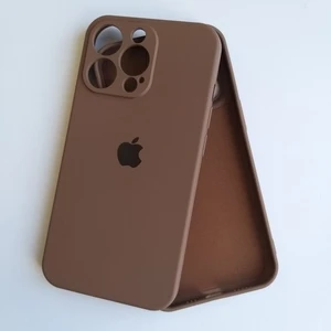 iPhone 13 Pro Uyumlu Lansman Içi Kadife Kamera Korumalı Silikon Telefon Kılıfı