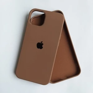 iPhone 13 Uyumlu Lansman Içi Kadife Silikon Telefon Kılıfı