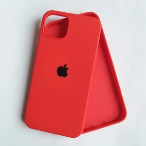 iPhone 13 Uyumlu Lansman Içi Kadife Silikon Telefon Kılıfı