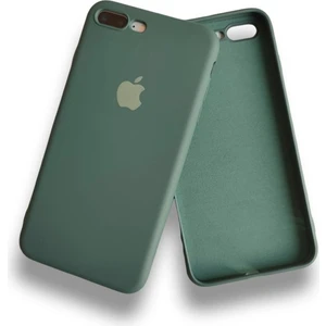 iPhone 7 Plus Uyumlu Lansman Içi Kadife Silikon Telefon Kılıfı