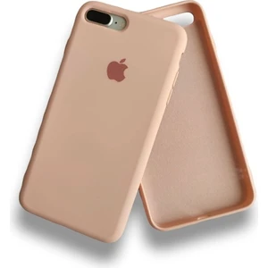 iPhone 7 Plus Uyumlu Lansman Içi Kadife Silikon Telefon Kılıfı
