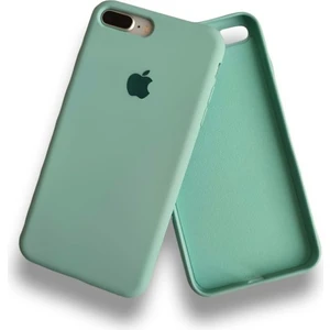iPhone 8 Plus Uyumlu Lansman Içi Kadife Silikon Telefon Kılıfı