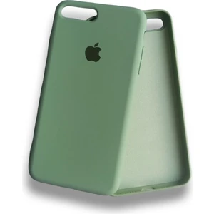 iPhone 8 Plus Uyumlu Lansman Içi Kadife Silikon Telefon Kılıfı