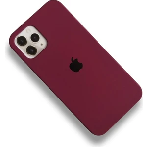 iPhone 12 Uyumlu Lansman Içi Kadife Silikon Telefon Kılıfı