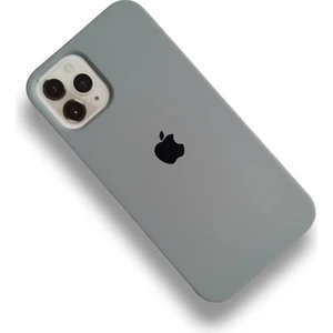 iPhone 12 Uyumlu Lansman Içi Kadife Silikon Telefon Kılıfı