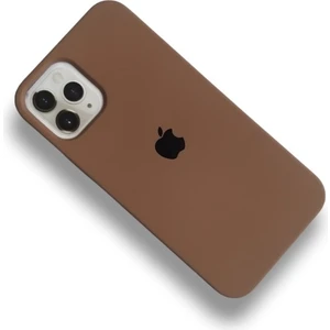iPhone 12 Uyumlu Lansman Içi Kadife Silikon Telefon Kılıfı