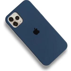 iPhone 12 Uyumlu Lansman Içi Kadife Silikon Telefon Kılıfı