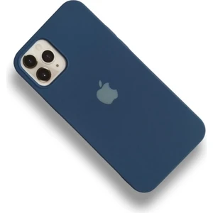 iPhone 12 Uyumlu Lansman Içi Kadife Silikon Telefon Kılıfı