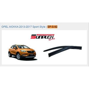 Cam Rüzgarlığı Opel Mokka 2013-2017 Ön-Arka Sport Style