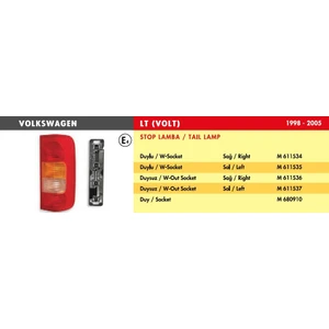 Stop Lamba Vw Volt LT35 / Sol (Duysuz)