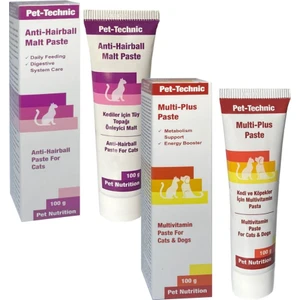 Pet Technic Anti Hairball Malt Pasta + Multi Plus Pasta