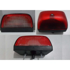 Arka Plaka Lambası P100 Kırmızı Kapaklı Unıversal