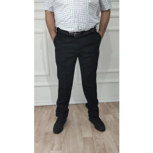 Erkek Klasik Rahat Kesim Kumaş Pantolon