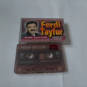 Ferdi Tayfur Mor Güller Cam Baskı Kaset