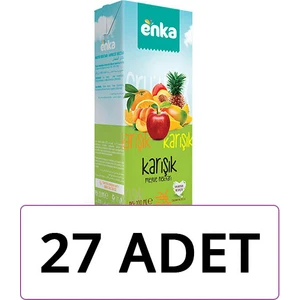 Gurme Karışık Meyve Nektarı 200 ml x 27'li Paket
