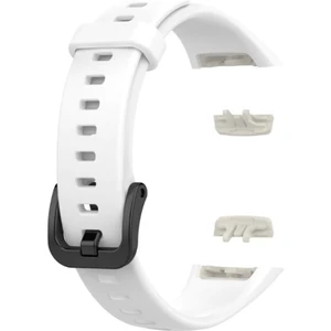 Honor Band 6 Için Silikon Kordon Beyaz