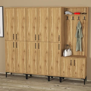 Kalender Dekor Rose-1-3-4-4 Portmanto Vestiyer Ayakkabılık RS04