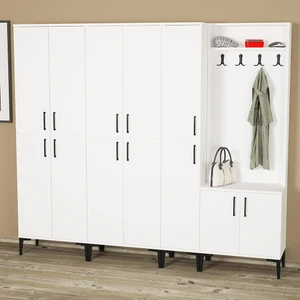 Kalender Dekor Rose-1-3-4-4 Portmanto Vestiyer Ayakkabılık RS01