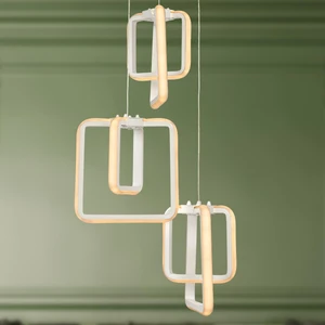 Ferah 3'lü Avize Beyaz