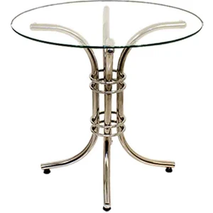 Buket Cam Mega Yuvarlak Ofis Toplantı Masası