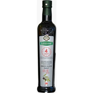 İlhan Sarı Erken Olgun Hasat Soğuk Sıkım Natürel Sızma Zeytinyağı 0.5 Asit  500 ml