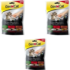 Nutripockets Kedi Ödülü Malt Multivitamin 150 gr x 3 Adet