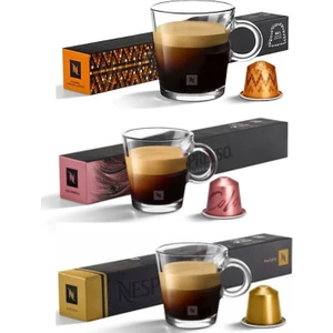 Türkiye Favorileri Vienna Linizio Lungo, Colombia ve Volluto 10'lu 3 Kutu (30 Kapsül)