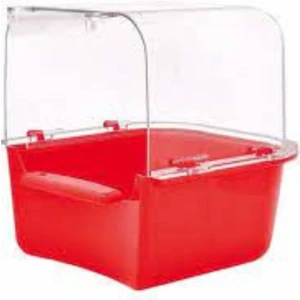 Green Pet Muhabbet Kuşu Banyoluk - Kırmızı