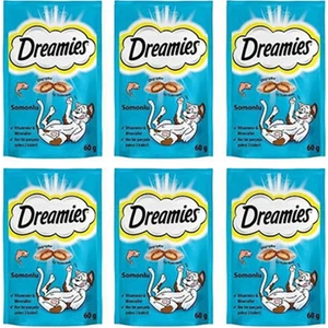Dreamis Somon Balıklı Kedi Ödülü 6X60 gr