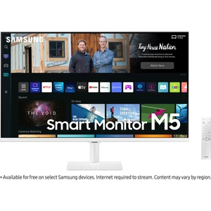 M5 LS32BM501EUXUF 32" 60Hz 4ms Fhd (Wifi, Bluetooth, Airplay) HDR10 Beyaz Hoparlörlü Smart Monitör + Luciole Lambader Hediye