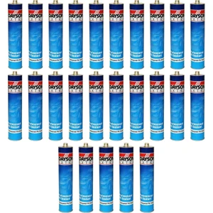 Extra Poliüratan Silikon Mastik (Siyah) 280 Ml 25 Adet