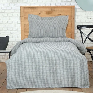 Karaca Home Vera Lacivert Tek Kişilik Yatak Örtüsü Seti