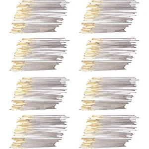 240 Pack Çapraz Dikiş Iğneleri El Nakış Iğneleri Büyük Göz Boyutu 22 24 26 D'argento 240 Parça (Yurt Dışından)
