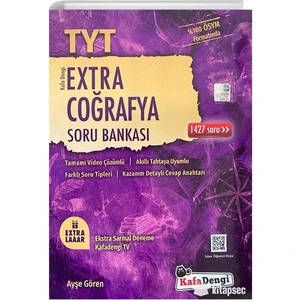 Kafa Dengi Yayınları TYT Extra Coğrafya Soru Bankası